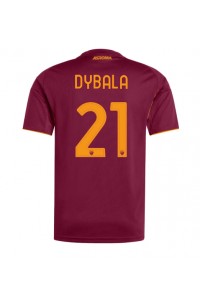 Fotbalové Dres AS Roma Paulo Dybala #21 Domácí Oblečení 2025-26 Krátký Rukáv